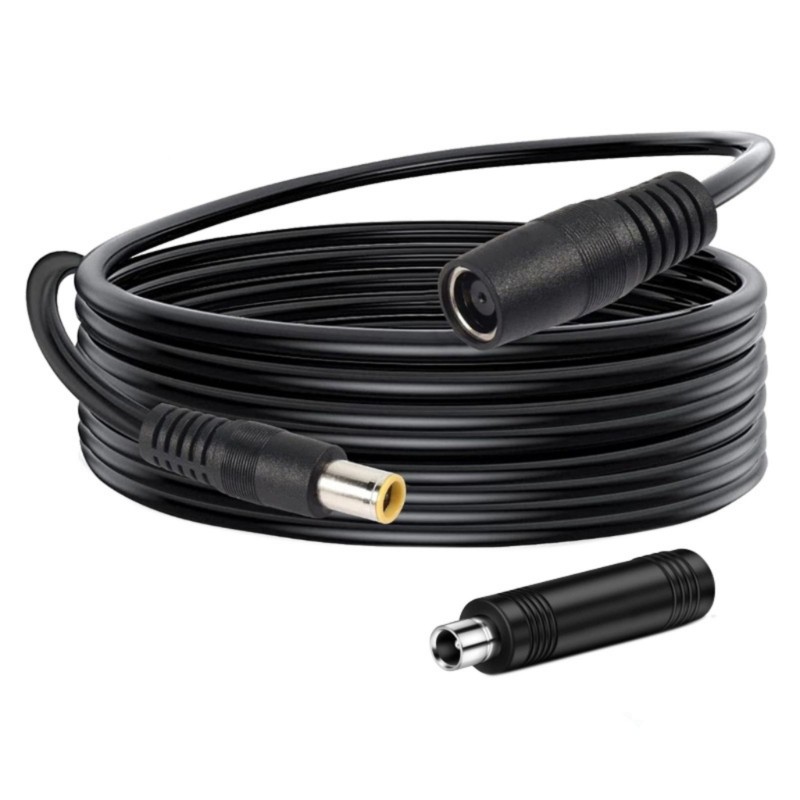 8mm DC7909 Power Cable for Solar Panel, 14AWG Gauge, with DC8020 Adapter Cable