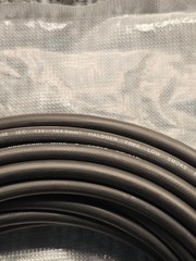 TUV H1Z2Z2-K: 20 FT Black Solar Panel Extension Cable Wire Connector