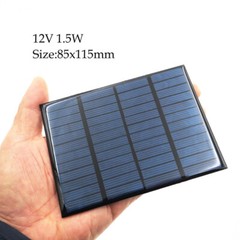 1/3/4/5/10 Pcs 12V 1.5W Mini Power Solar Panel DIY Small Cell Module Charger