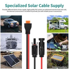 10AWG Tinned Copper Wire XT60i to Solar Panel Connector Extension Cable 20FT …