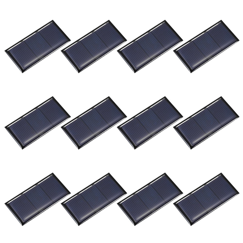 12PCS Mini 1.5V 0.24W Solar Panels for Solar Power – Small Solar Cells