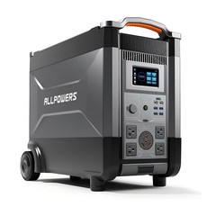 ALLPOWERS New-R4000 3456Wh 4000W LiFePO4 Portable Power Station Solar Generator