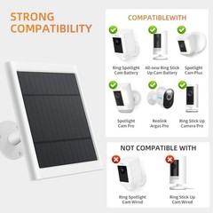 Ring Solar Panel 2-Pack for Stick Up & Spotlight Cam