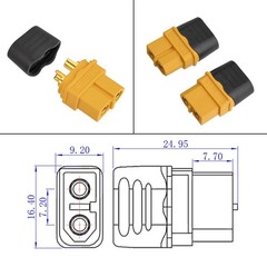 ELFCULB 12AWG 2FT XT60 Solar Cable 2 10 25 35 50 75 100FT XT60 Extension Cabl…