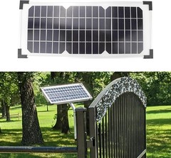 10 Watt Solar Panel Kit Replace FM123 for Mighty Mule FM200 FM350 FM500 FM502
