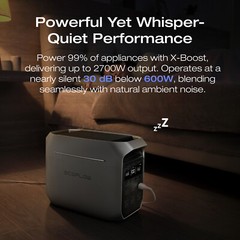 EcoFlow DELTA 3 Plus 1024Wh Portable Power Station LFP Battery for Camping RV