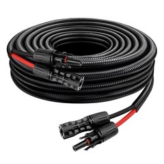 XRDS -RF Solar Cable 10FT, 8AWG Solar Extension Cable with Male and Female So…