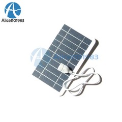Solar Panel Output USB Outdoor Portable Solar System 5V 2W Mobile Phone Charger