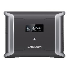 Dabbsson 3030Wh 1200W Power Station Expandable w/ Extra Battery for Home Camping