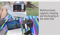 300W Portable Power Station 78000mAh /3.7V / 288Wh (Solar Panel Optional)