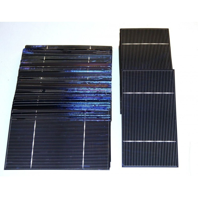 Polycrystalline Solar Cell 3″»x6″» (76X156mm), 1800mW (Stock Price 36 Cells!)