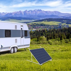 2Pcs 45 Inch Adjustable Solar Panel Tilt Mount Brackets For Motorhome Boat 0-90°