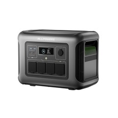 ALLPOWERS 1800W (3000W Peak) Power Station + 100W Solar Panel Kit LFP Battery