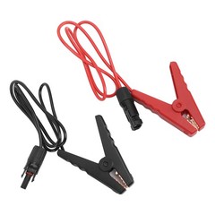 2x Solar Power Battery Clip 12AWG Quick Disconnect Extension Cable Battery C NEW