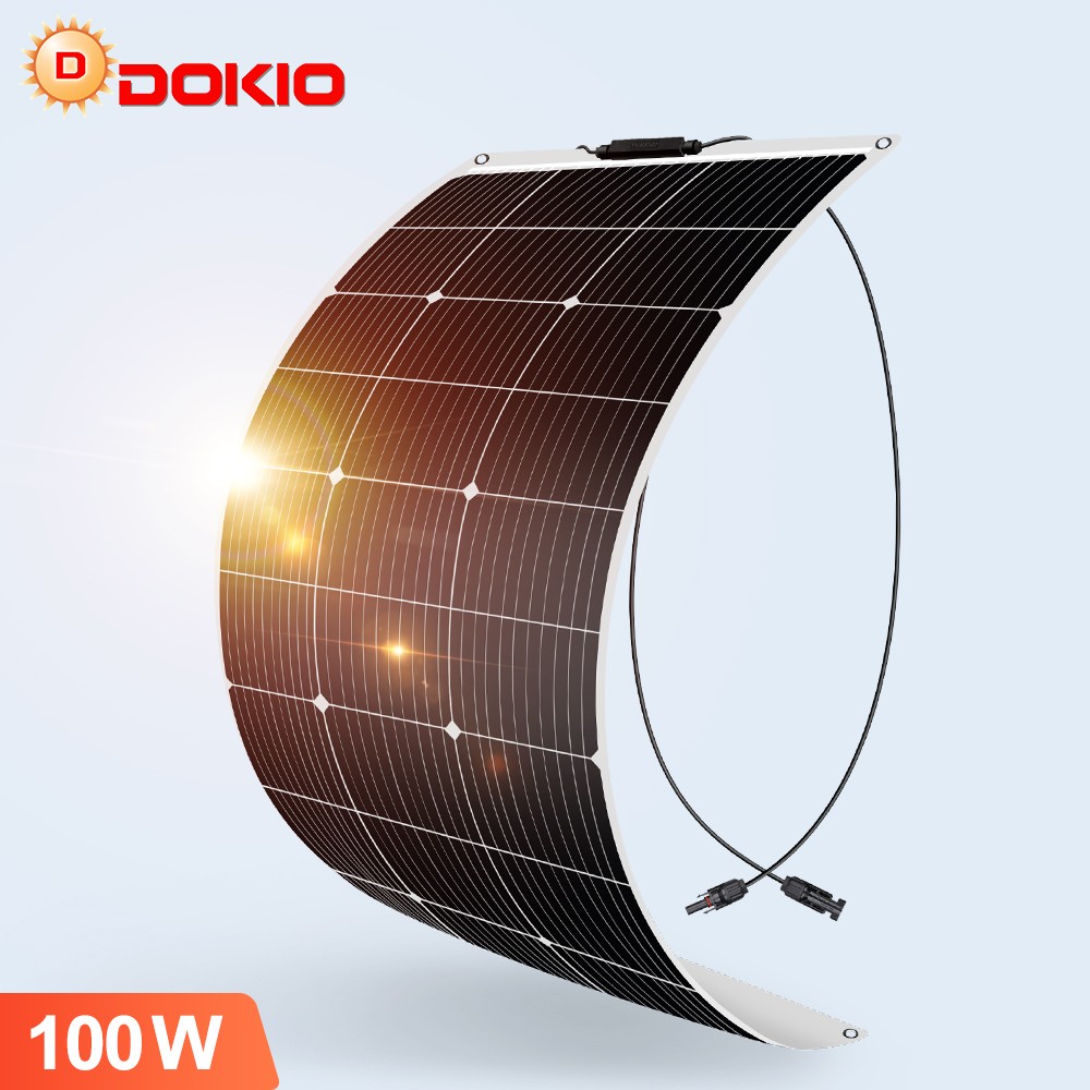 Flex 100W 200W 400W Mono Solar Panel for Boat, RV, and Outdoor Power Solutions