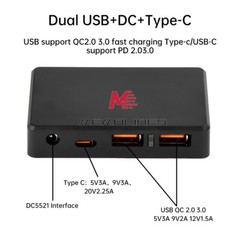 Solar Controller Solar Panel Voltage Regulator QC PD Fast Charging Solar Charger