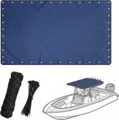 Waterproof T-Top Canvas Replacement for Center Console Boats, Heavy Duty 900D Ox