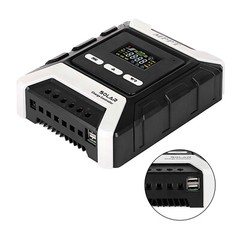 20-60A MPPT Solar Charge Controller Charger 12V/24V/48V with Color LCD Display E