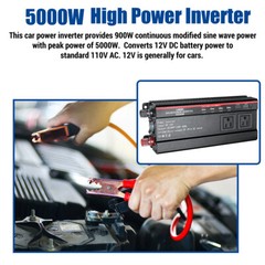 Foldable Solar Panel Kit 5000W Power Inverter 23% High Efficiency for Sunshed RV