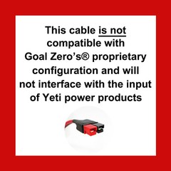 25′ feet Solar Charging Cable fits ANDERSON POWERPOLE, JACKERY, 500 Watts