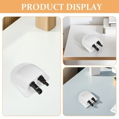 2 Pcs ABS Solar Cable Entry Gland Dual Wire Entry Housing For Solar Panel Wiring