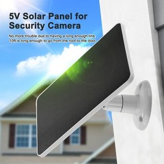360-Degree Adjustable Solar Panel Charger for Arlo Essential/Spotlight Cameras