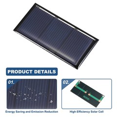 12PCS Mini 1.5V 0.24W Solar Panels for Solar Power – Small Solar Cells