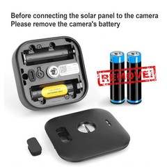 4W Solar Panel for Blink Outdoor 4 (4th Gen) , Solar Panel with USB-Port, Plu…