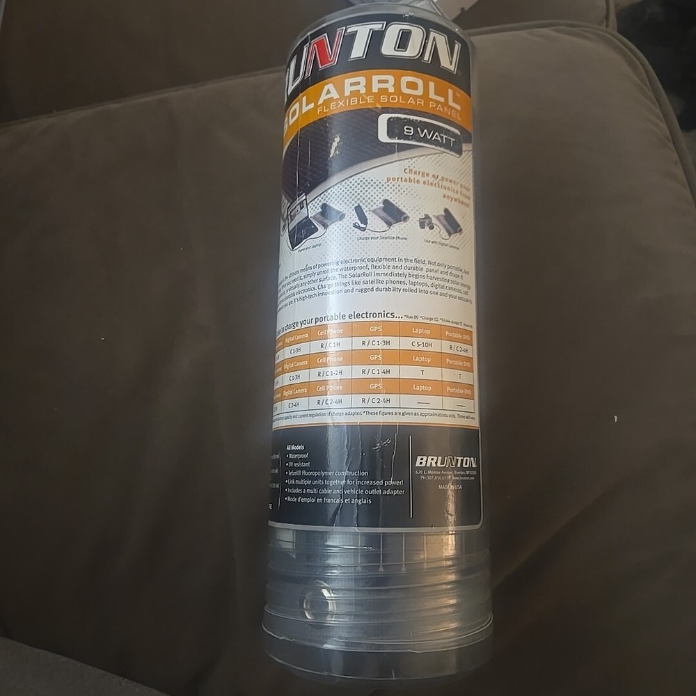 Brunton SolarRoll Solar Panel 9 Watt