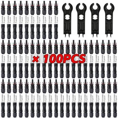 Panel Connector 1500V 30A PPO/PPE Stecker Kit PV Branch Crimping Pliers Tools