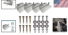 Durable Z Bracket Mounting Set for Easy Solar Panel Installations on Any Surface