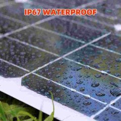 Flexible Solar Panel 150-600W 12V,Lightweight Bendable Mono Solar Pane Off-Grid