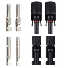 MC4 Connectors Solar Panel Cable Compatible Waterproof Male & Female 30A UK
