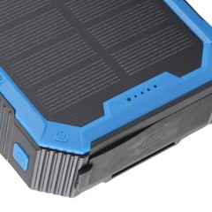 High Capacity Solar Power Bank With Wireless Charging For Outdoor Use