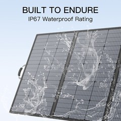 Foldable Solar Panel 110 220 400 watt for ECOFLOW Portable Power Station Delta 2