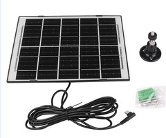 Durable 7W Solar Panel Battery Charger for Chicken Coops – Cold-Proof Design