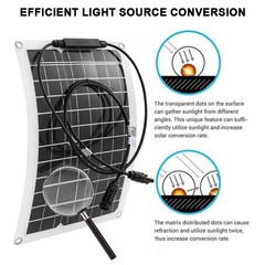 SOECOPO 15000W Peak Solar System Kit Flexible Panel 100A Controller8S