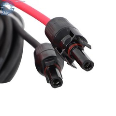4mm² 20M Solar Wire Black+Red UV Resistant Cable with M4 Connector Kit