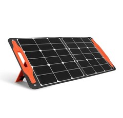 100W Foldable Solar Panel Charger with USB Outputs for Camping & Outdoor Use