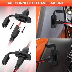 ELECTOP Rectangular Connector Power Socket Sidewall Port, Weatherproof Quick …