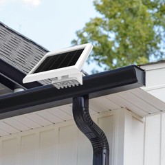 Didalo 2 Pack Gutter Mount Compatible for Ring Solar Panel, 360°Adjustable Un…