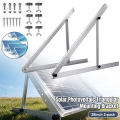 Solar Panel Mount Mounting Brackets Tilt Mount Frame for Boat, RV, Roof Off Grid