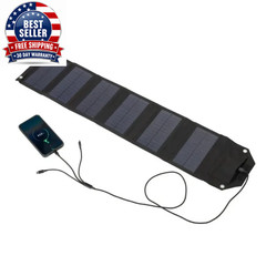 Portable 100W Foldable Solar Panel 5V USB Portable Folding Bag for Cell Phone Ou