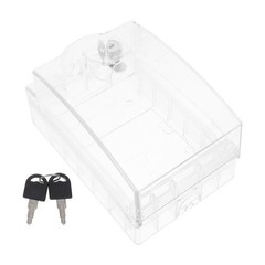 Lockable Outlet Cover – Clear Waterproof Socket Protector for 86 Type Outdoor