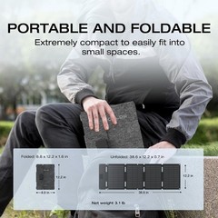 EF ECOFLOW 45W Portable Solar Panel with Type-C, 25% Conversion Efficiency IP68