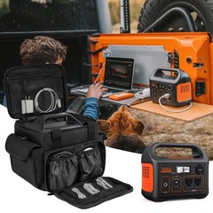 Portable Power Station Carrying Case for Jackery 300, Anker C300, BLUETTI 30 V2