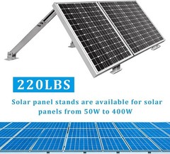 Adjustable Solar Panel Tilt Mount Brackets Kit