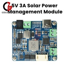 6-24V Solar Panel Power Management Module 5V 3A Supports MPPT, PD QC FCP SFCP