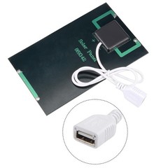 2W 5V DIY Polysilicon Solar Panel Module 455mm for Charger