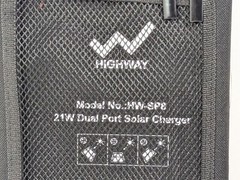 Portable Solar Panel 21W Battery Charger Portable Power Station Highway HW-SP8